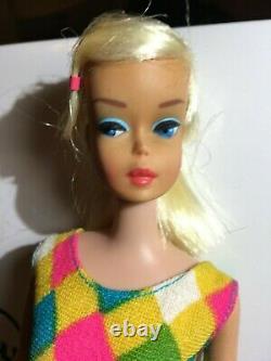 VERY VERY RARE Vintage PLATINUM Color Magic Barbie Factory ROOTED Prototype doll