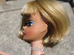 VHTF GORGEOUS LONG HAIR American girl w Color Magic Face PINK SKIN EVEN TONE