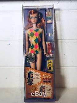 VHTF STUNNING Vintage Ruby Red High Color Color Magic Barbie Doll BOX Near MINT