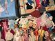 Vintage 1960's Mod Barbie Lot Bubble Ponytail Clothing Case Dress Ken Wedding