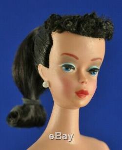 VINTAGE 1960s #4 RAVEN BLACK PONYTAIL BARBIE