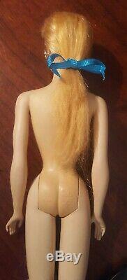VINTAGE #1 BARBIE DOLL With Orig Stand/box