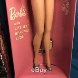 VINTAGE AMERICAN GIRL Blonde BARBIE Doll wBOX, Original Swimsuit, Shoes, Booklet