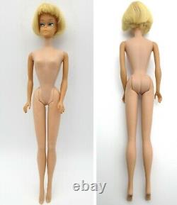 VINTAGE BARBIE 1966 AMERICAN GIRL PALE BLONDE HAIR DOLL #1070 with ORIGINAL OUTFIT