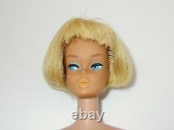 VINTAGE BARBIE 1966 AMERICAN GIRL PALE BLONDE HAIR DOLL #1070 with ORIGINAL OUTFIT