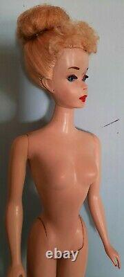 VINTAGE BARBIE #3 BLONDE PONYTAIL- gold n' glamor