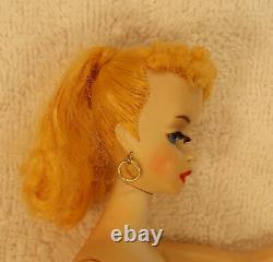 VINTAGE BARBIE #3 BLOND PONYTAIL with extras