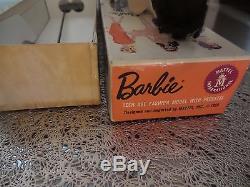 VINTAGE BARBIE #3 BRUNETTE PONYTAIL Doll Box Stand Booklet Great Gift
