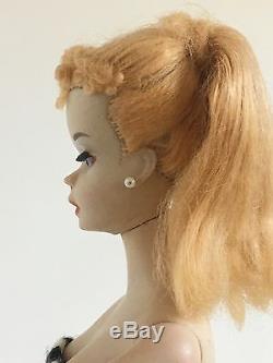 VINTAGE BARBIE #3 PONYTAIL BLONDE 1959/1960 Beauty