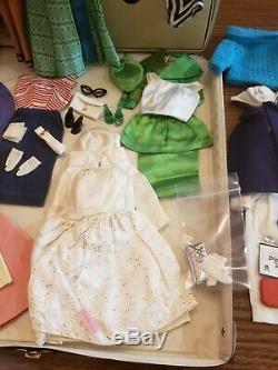 VINTAGE BARBIE CASE CLOTHES DOLL ACCESSORIES MIXED LOT Garden Wedding Nurse