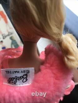 VINTAGE BARBIE PONYTAIL DOLL 3 Ghost White / Mattel