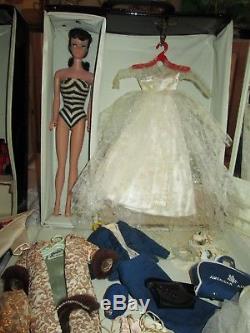VINTAGE BARBIE, SKIPPER & KEN DOLLS & CLOTHES HUGE LOT 1960's