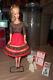 Vintage Bild Lilli Hauser Barbie 11.5 Large German Doll With Clothing & Dog