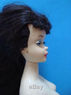 Vintage Brunette # 3 Ponytail Barbie By Mattel