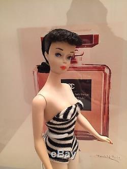 Vintage Brunette Ponytail #3 Barbie