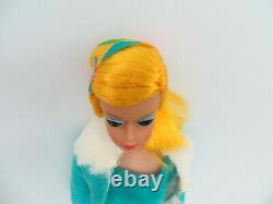 VINTAGE HIGH COLOR MAGIC BARBIE Blonde Yellow First Issue 1966 Mattel Japan