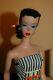 Vintage Mattel 1960 Barbie Doll #850 Ponytail #4 Brunette Withcotton Casual Dress