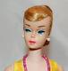 Vintage Mattel Barbie Ash Blonde #850 Swirl Ponytail 3 Piece Silk Outfit