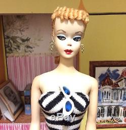 Vintage Orig 1959 #1 Ponytail Barbie