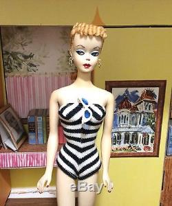 Vintage Orig 1959 #1 Ponytail Barbie