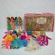 Vtg 70s Topper Dawn Lot Of 4 Dolls With Case & 30+ Pieces Of Clothes Tlc Read