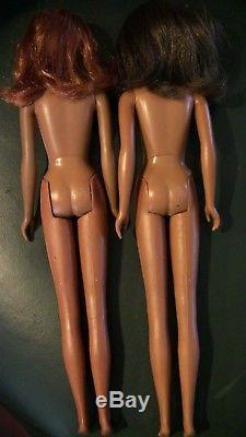VTG Black African American Francie Barbie (RED HEAD HAIR DOLL ONLY ONE DOLL)