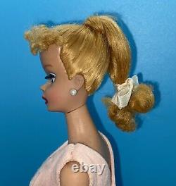 VTG Blonde Ponytail Barbie Doll #4 4 Gorgeous