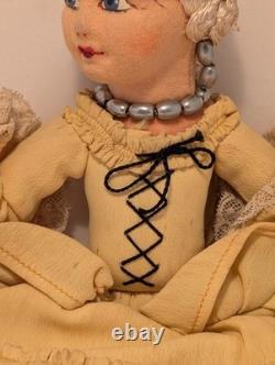 Very Rare Norah Wellings Handkerchief Sachet Doll