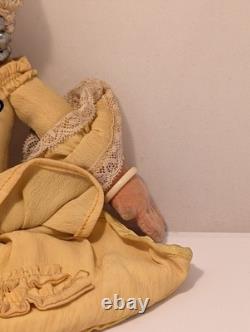 Very Rare Norah Wellings Handkerchief Sachet Doll