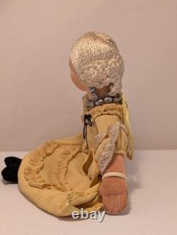 Very Rare Norah Wellings Handkerchief Sachet Doll