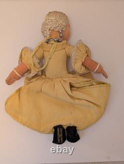 Very Rare Norah Wellings Handkerchief Sachet Doll