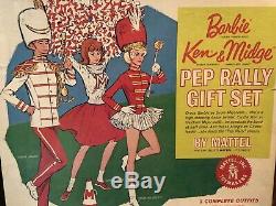 Vhtf 1964 Vintage Barbie Pep Rally Gift Set #1022