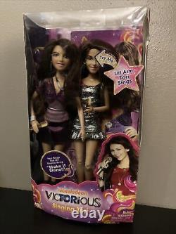 Victorious Doll Singing Tori + Trina Two Pack Open Box RARE READ