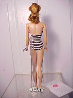 Vint. Barbie 1961 #5 TITIAN (REDHEAD) PONYTAIL/Orig. SS/Matte Face/M-NM