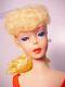 Vint. Barbie 1963 #6 Lemon Blond Ponytail / Original Swimsuit / Nm