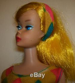 Vintage #1150 Golden Blonde COLOR MAGIC Barbie Doll BL 1966-1967 OSS Ribbons