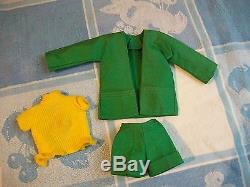 Vintage 1955-64 Bild Lilli doll in vintage Jacket, sweater & shorts
