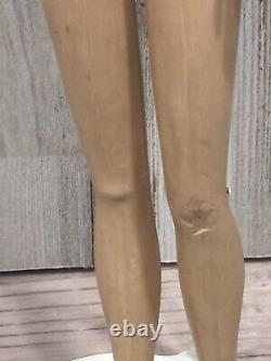 Vintage 1958 Mattel Barbie Brunette Bendable Legs Made In Japan See Pics/Des TLC