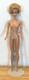Vintage 1958 Mattel Fashion Queen Barbie Doll With Blonde Wig Original Earrings