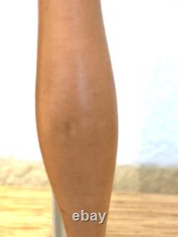 Vintage 1958 Mattel Fashion Queen Barbie Doll With Blonde Wig Original Earrings