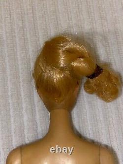 Vintage 1959 Barbie #1 Original Ponytail Doll Barbie, Never Retouched