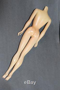 Vintage 1959 Barbie Ponytail #2 Or 1960 Barbie Ponytail #3 Solid Body-near Exc
