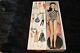 Vintage 1959 Original Barbie Doll Brunette-stock #850 With Box, Stand-rare Find
