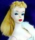 Vintage 1960 #3 Blond Ponytail Barbie Tm Rare Blue Eyeliner, Peachy Skin Oss Bin