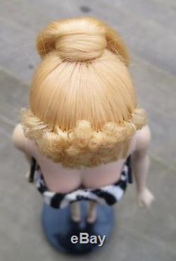 Vintage 1960 #3 Blond Ponytail ORIG HAIR SET gorgeous ORIG MAKE UP FABULOUS
