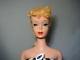 Vintage 1960 Blonde #4 Ponytail Barbie Doll In Original Zebra Suit