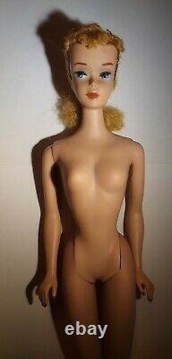Vintage 1960 Barbie Blonde Ponytail #3/4 all original