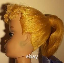 Vintage 1960 Barbie Blonde Ponytail #4