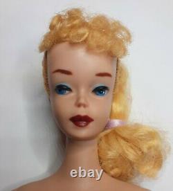 Vintage 1960 Barbie Blonde Ponytail #4