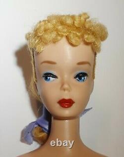 Vintage 1960 Barbie Blonde Ponytail #4 all original